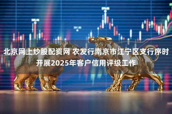 北京网上炒股配资网 农发行南京市江宁区支行序时开展2025年客户信用评级工作